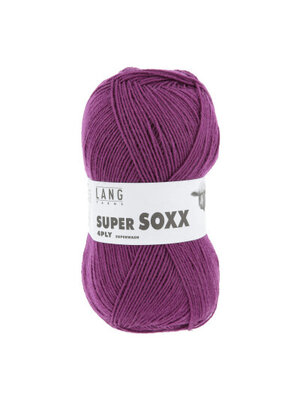 Lang Yarns Lang Yarns | Super Socks 4PLY | 0080 Pruim (4-draads)