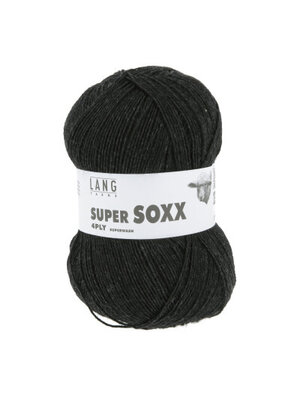 Lang Yarns Lang Yarns | Super Socks 4PLY | 0070 Antraciet Melange (4-draads)