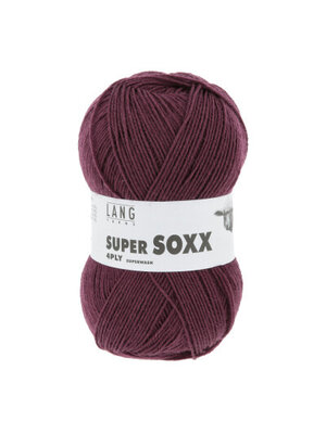 Lang Yarns Lang Yarns | Super Socks 4PLY | 0064 Bordeaux (4-draads)