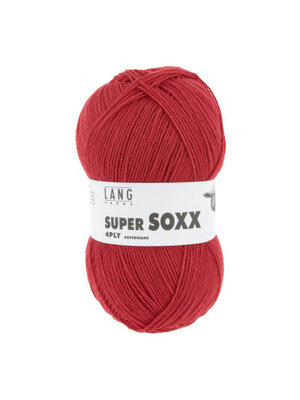 Lang Yarns Lang Yarns | Super Socks 4PLY | 0060 Rood (4-draads)