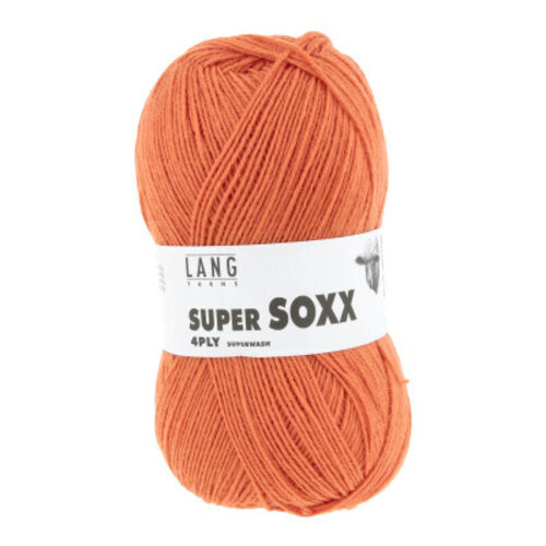 Lang Yarns Lang Yarns | Super Socks 4PLY | 0059 Oranje (4-draads) Lang Yarns Lang Yarns | Super Socks 4PLY | 0059 Oranje (4-draads)