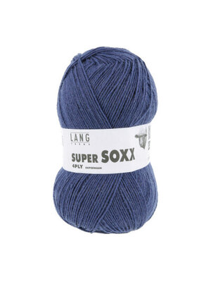 Lang Yarns Lang Yarns | Super Socks 4PLY | 0034 Donker Jeans (4-draads)