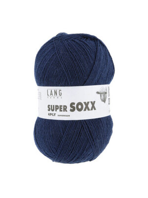 Lang Yarns Lang Yarns | Super Socks 4PLY | 0025 Marine (4-draads)Bekijk alles uit de categorie Lang Yarns