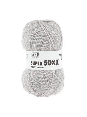 Lang Yarns Lang Yarns | Super Socks 4PLY | 0023 Lichtgrijs Gemêleerd (4-draads)