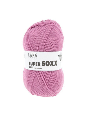 Lang Yarns Lang Yarns | Super Socks 4PLY | 0019 Donkerroze (4-draads)