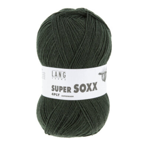 Lang Yarns Lang Yarns | Super Socks 4PLY | 0018 Donkergroen (4-draads) Lang Yarns Lang Yarns | Super Socks 4PLY | 0018 Donkergroen (4-draads)
