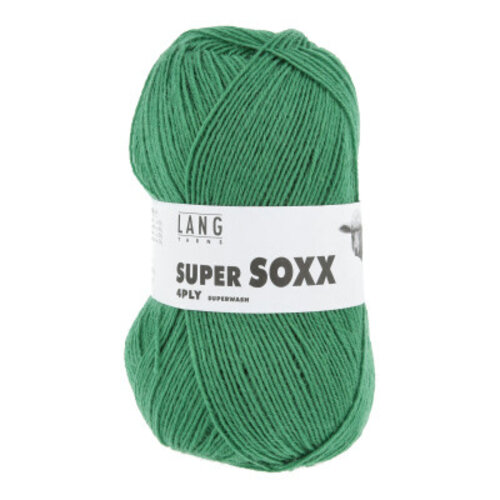 Lang Yarns Lang Yarns | Super Socks 4PLY | 0017 Groen (4-draads) Lang Yarns Lang Yarns | Super Socks 4PLY | 0017 Groen (4-draads)