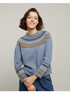 Lamana Breipakket Lamana - Pullover Cara (Blauw)
