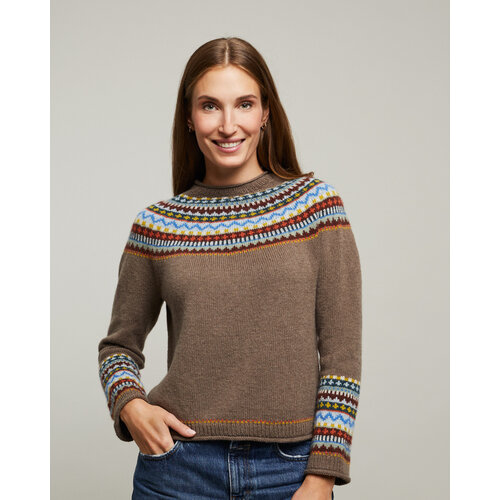 Lamana Breipakket Lamana - Pullover Cara (Bruin)