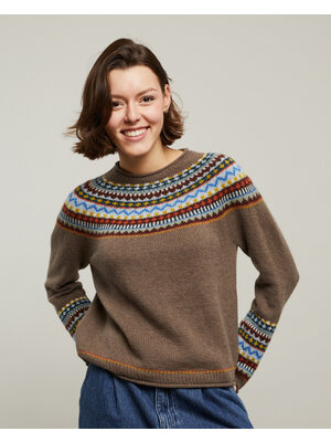 Lamana Breipakket Lamana - Pullover Cara (Bruin)