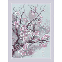 Borduurpakket Plum Blossom - RIOLIS