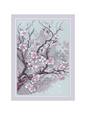 RIOLISf Borduurpakket Plum Blossom - RIOLIS RIOLISf Borduurpakket Plum Blossom - RIOLIS