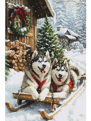 Luca-S Borduurpakket The Magic of the Nordic Winter - Luca-S