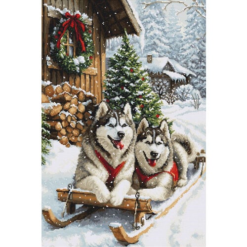 Luca-S Borduurpakket The Magic of the Nordic Winter - Luca-S Luca-S Borduurpakket The Magic of the Nordic Winter - Luca-S
