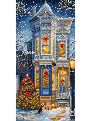 Leti Stitch Borduurpakket Victorian Christmas - Leti Stitch