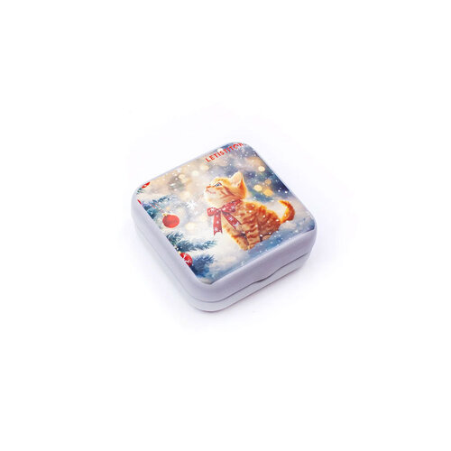 Leti Stitch Merry Meow Metallic Box - Leti Stitch