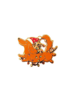 Leti Stitch Needle Minder Playful Dachshund - Leti Stitch