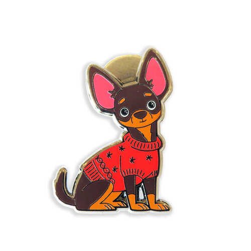 Leti Stitch Needle Minder Cheerful Chihuahua - Leti Stitch Leti Stitch Needle Minder Cheerful Chihuahua - Leti Stitch