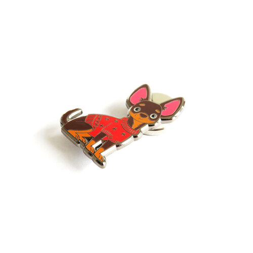Leti Stitch  Needle Minder Cheerful Chihuahua - Leti Stitch