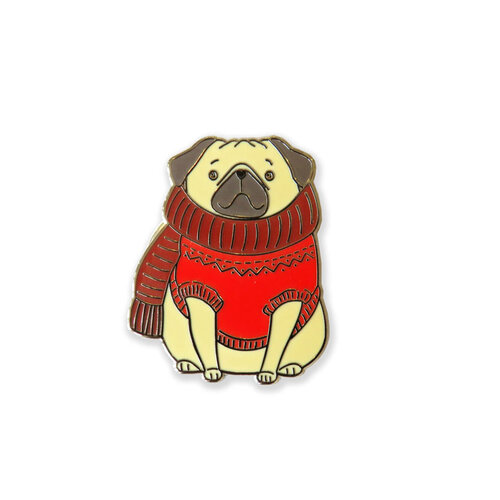 Leti Stitch Needle Minder Jolly Pug - Leti Stitch Leti Stitch Needle Minder Jolly Pug - Leti Stitch