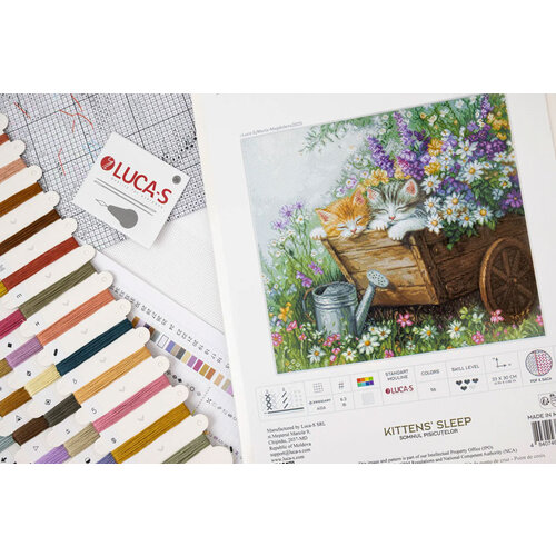 Luca-S Borduurpakket Kittens' Sleep - Luca-S Luca-S Borduurpakket Kittens' Sleep - Luca-S