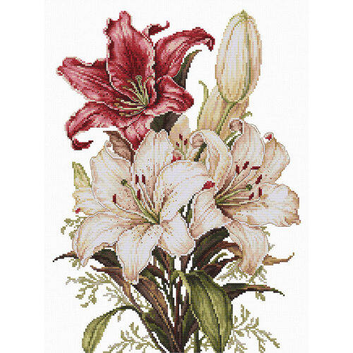Luca-S Borduurpakket The scent of Lilies - Luca-S Luca-S Borduurpakket The scent of Lilies - Luca-S