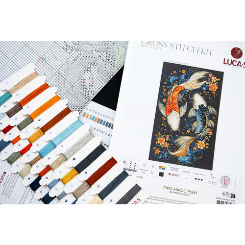 Luca-S Borduurpakket Two Magic Fish - Luca-S