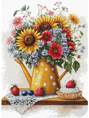 Luca-S Borduurpakket Summer Flowers  - Luca-S
