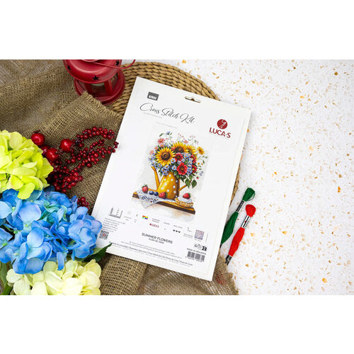 Luca-S Borduurpakket Summer Flowers  - Luca-S