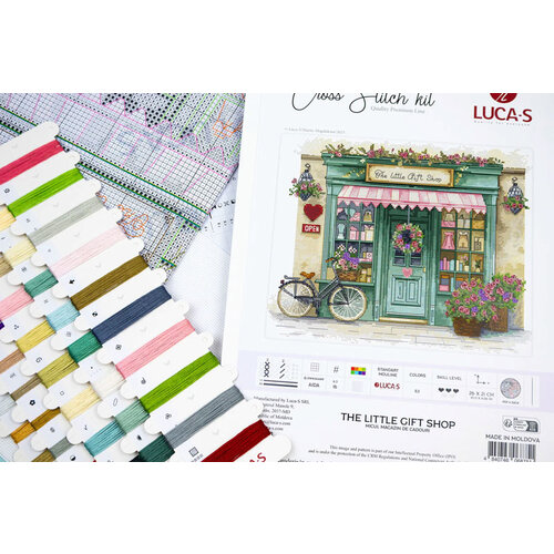 Luca-S Borduurpakket The Little Gift Shop - Luca-S Luca-S Borduurpakket The Little Gift Shop - Luca-S