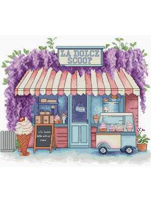 Luca-S Borduurpakket Ice Cream Scoop - Luca-S