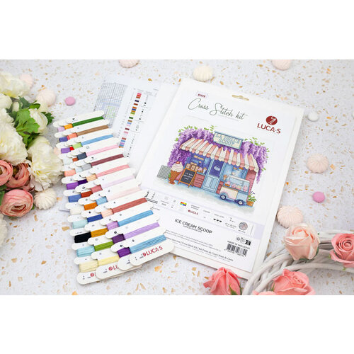 Luca-S Borduurpakket Ice Cream Scoo - Luca-S