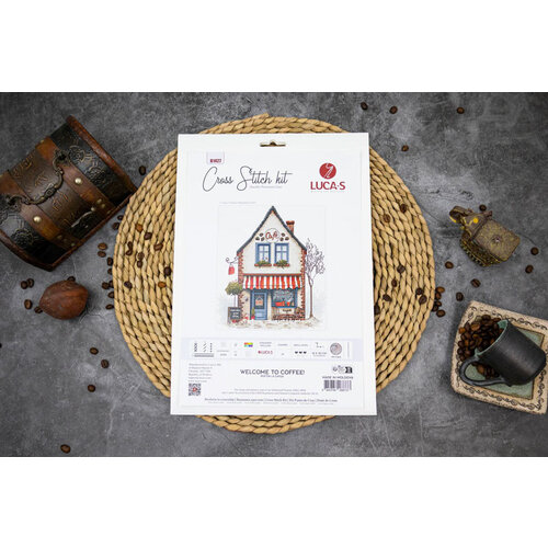 Luca-S Borduurpakket Welcome to Coffee! - Luca-S Luca-S Borduurpakket Welcome to Coffee! - Luca-S