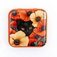 Poppy Eyes Metallic Box - Leti Stitch