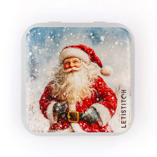 Leti Stitch Santa Metallic Box - Leti Stitch Leti Stitch Santa Metallic Box - Leti Stitch