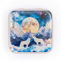 Moon & Love Metallic Box - Leti Stitch
