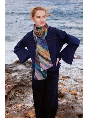 Lang Yarns Haakpakket Lang Yarns - Sjaal Zorya (Model 262)