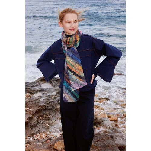 Lang Yarns Haakpakket Lang Yarns - Sjaal Zorya (Model 262) Lang Yarns Haakpakket Lang Yarns - Sjaal Zorya (Model 262)