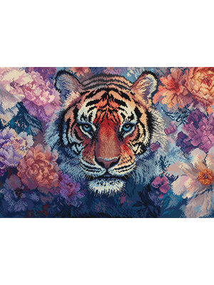 Leti Stitch Borduurpakket Eyes of the Wild - Leti Stitch