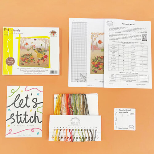 Bothy Threads Borduurpakket Sarah Summers - Fall Friends - Bothy Threads
