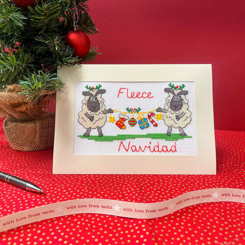 Bothy Threads Borduurpakket Bothy Designs - Fleece Navidad - Bothy Threads