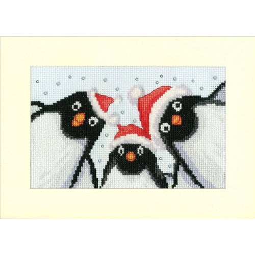 Bothy Threads Borduurpakket Julie Oldham - Penguin Selfie - Bothy Threads