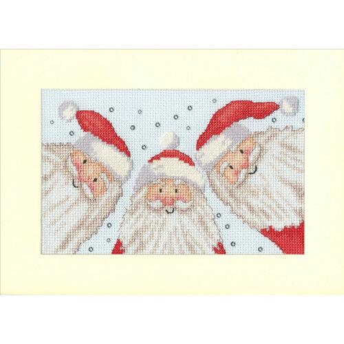 Bothy Threads Borduurpakket Julie Oldham - Santa Selfie - Bothy Threads