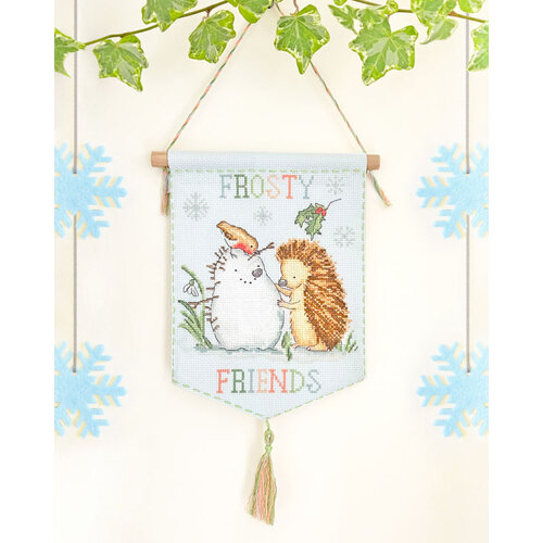 Bothy Threads Borduurpakket Kate Garrett - Frosty Friends - Bothy Threads