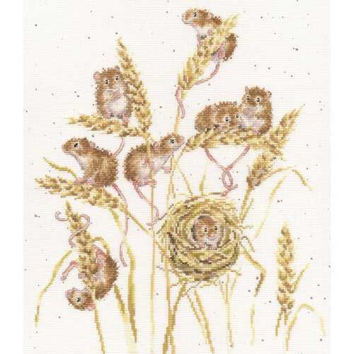 Bothy Threads Borduurpakket Hannah Dale  - The Harvesters - Bothy Threads