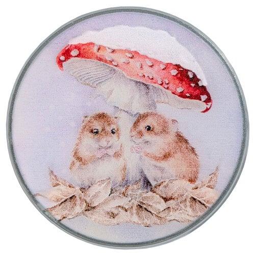 Bothy Threads Needle Minder Wrendale Designs - Mushroom At The Inn - Bothy Threads
