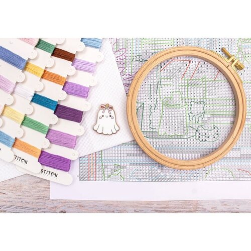 Leti Stitch Borduurpakket Pumpkin Latte Nights - Leti Stitch