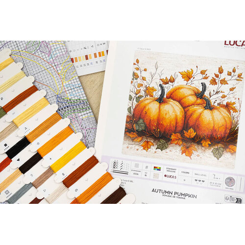 Luca-S Borduurpakket Autumn Pumpkin - Luca-S