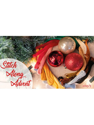Vervaco Materialenpakket kit Secret Stitch Along Advent 2025/3