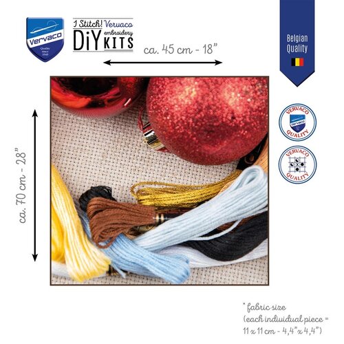 Vervaco Materialenpakket kit Secret Stitch Along Advent 2025/3